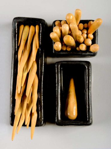 Jenni Ward ceramic sculpture | specimen series | the dirt