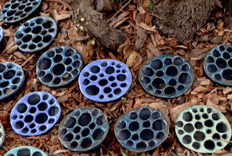 Tree Pools | Installations | Jenni Ward ceramic sculpture
