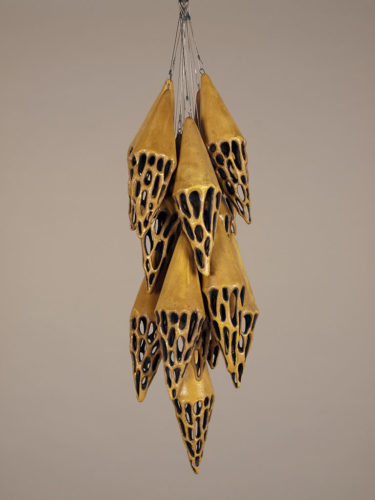 Jenni Ward ceramic sculpture | hive series