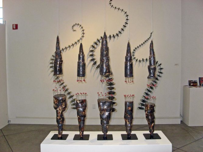 balance : form & light | installations | Jenni Ward ceramic sculpture