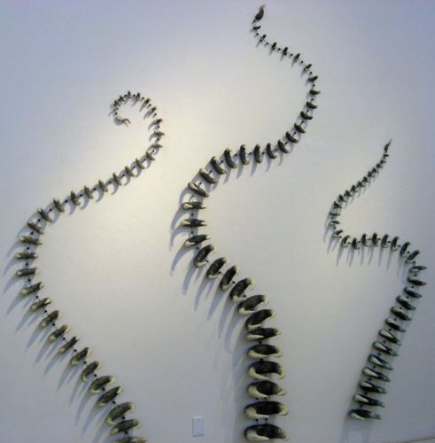 balance : form & light | installations | Jenni Ward ceramic sculpture