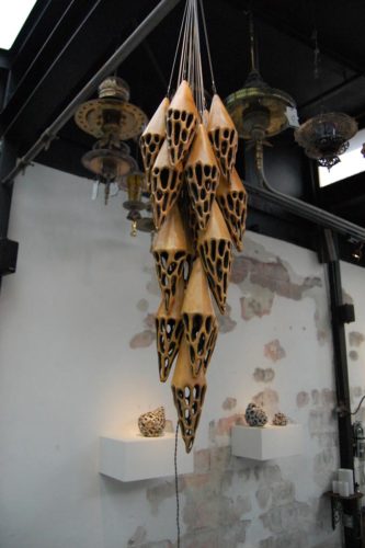 Jenni Ward ceramic sculpture | hive series
