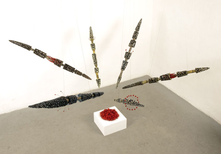 Jenni Ward ceramic sculpture | branch series