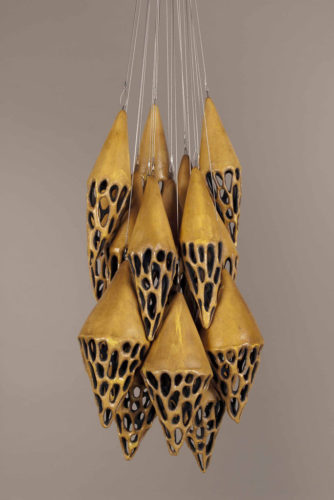 Jenni Ward ceramic sculpture | hive series