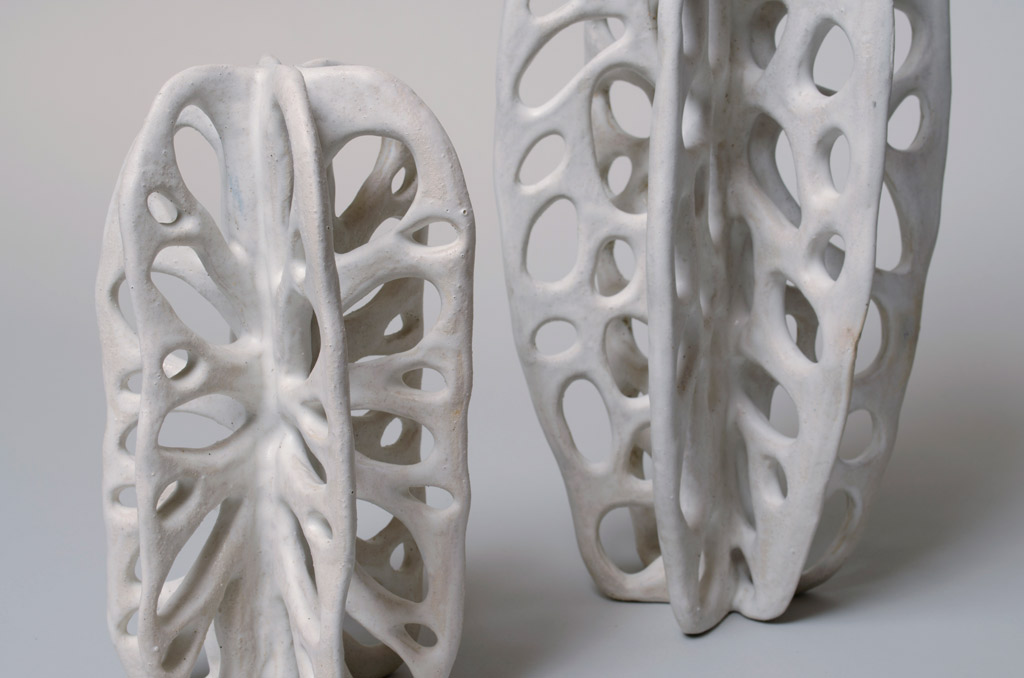 jenni ward ceramic sculpture | bone series