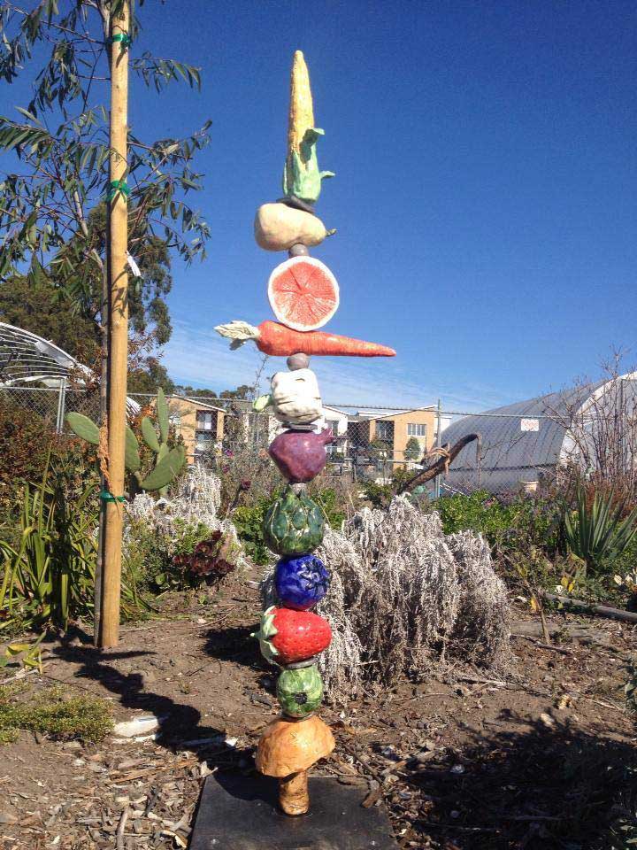 Jenni Ward ceramic sculpture | projects | homeless garden project