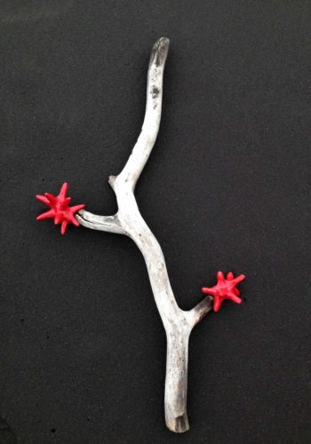 Jenni Ward ceramic sculpture | in the field | fire and water