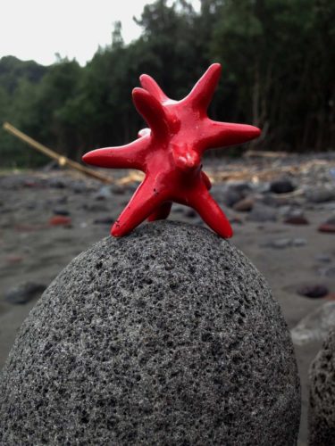 Jenni Ward ceramic sculpture | in the field | fire and water