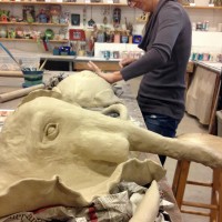 Jenni Ward ceramic sculpture | the dirt | clay classes for adults