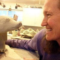 Jenni Ward ceramic sculpture | the dirt | clay classes for adults