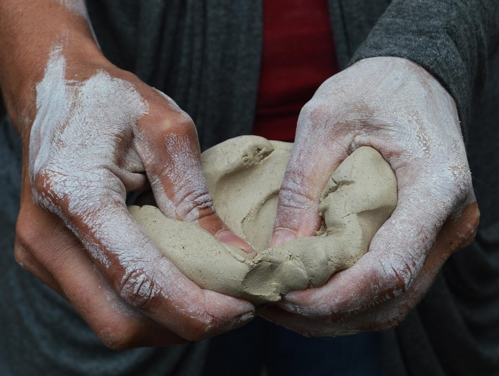 Jenni Ward ceramic sculpture | the dirt | happy earth day!