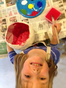 Jenni Ward ceramic sculpture | the dirt | last summer sculpting workshop for kids