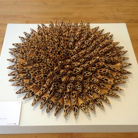 Jenni Ward ceramic sculpture | the dirt | The Hive has landed in Grand Rapids