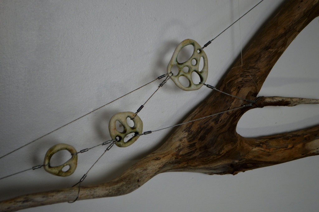 New Work: Bone Branches | the dirt | Jenni Ward ceramic sculpture