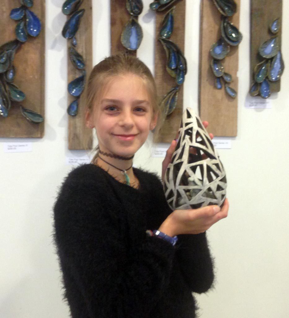 And the winner is... | the dirt | Jenni Ward ceramic sculpture