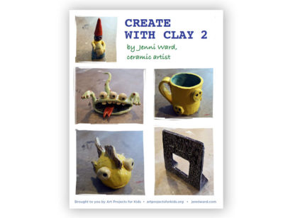 Jenni Ward ceramic sculpture | shop | Create with Clay PDF Book 2