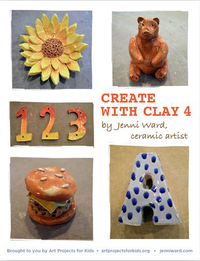 Create with Clay Project Book 4 is out! | the dirt | Jenni Ward ceramic sculpture