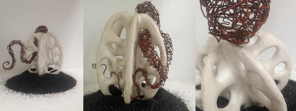 Featured Work: Bone Series | the dirt | Jenni Ward ceramic sculpture