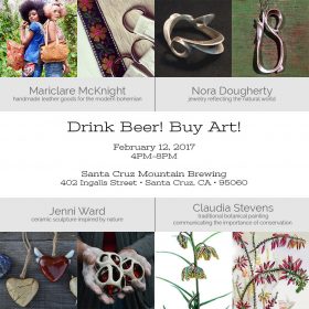 Drink Beer! Buy Art! Pop Up Show! | the dirt | Jenni Ward ceramic sculpture