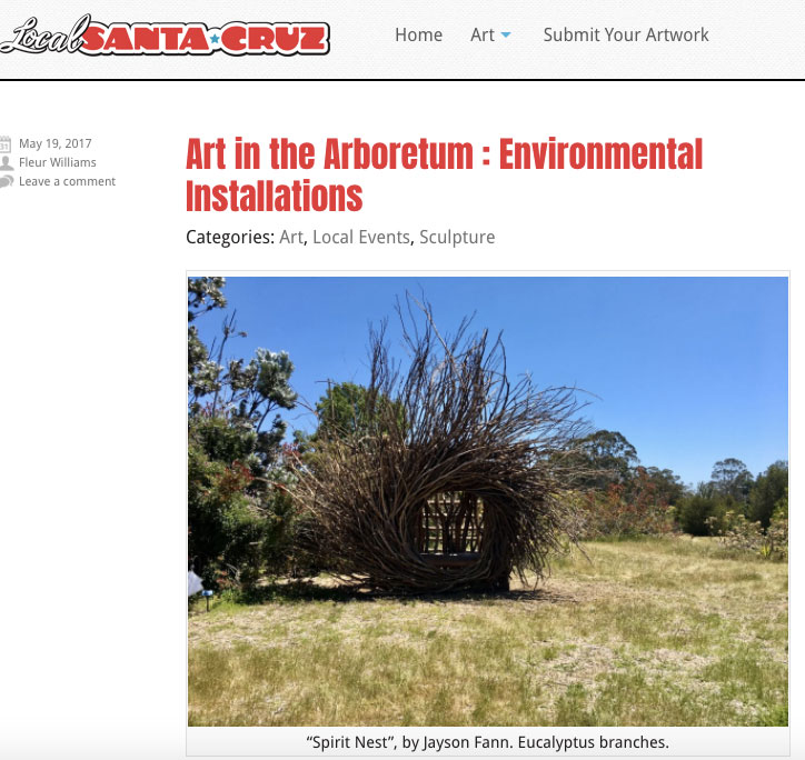 More Press for Environmental Installations | the dirt | Jenni Ward ceramic sculpture