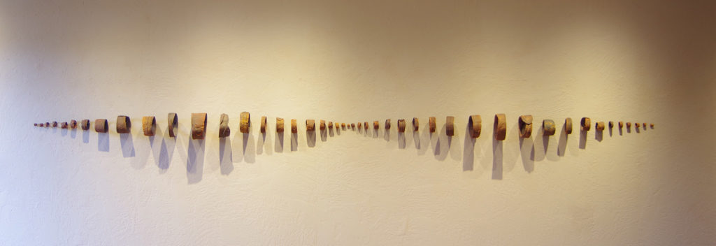 where art & nature meet exhibit | installations | Jenni Ward ceramic sculpture