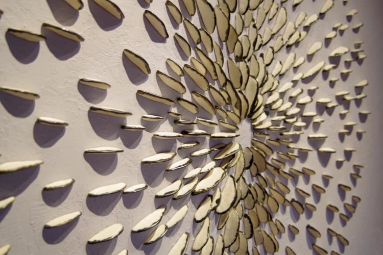 where art & nature meet exhibit | installations | Jenni Ward ceramic sculpture