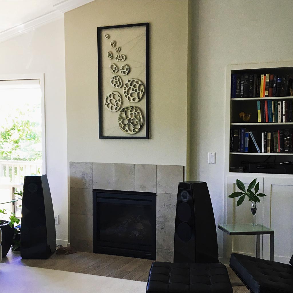 medford residence | installations | Jenni Ward ceramic sculpture