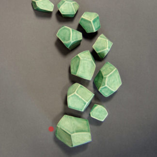 Jade Green Rock Candy | shop | Jenni Ward ceramic sculpture