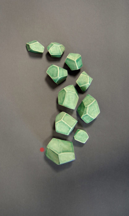 Jade Green Rock Candy | shop | Jenni Ward ceramic sculpture