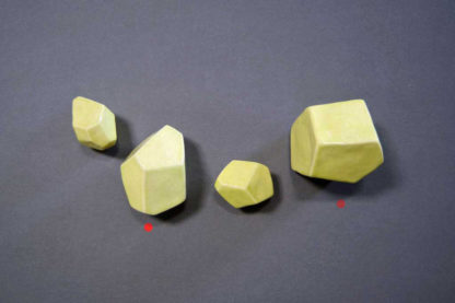 lemon yellow rock candy | shop | Jenni Ward ceramic sculpture