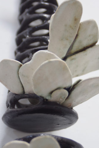 Lichen Series | installations | Jenni Ward ceramic sculpture