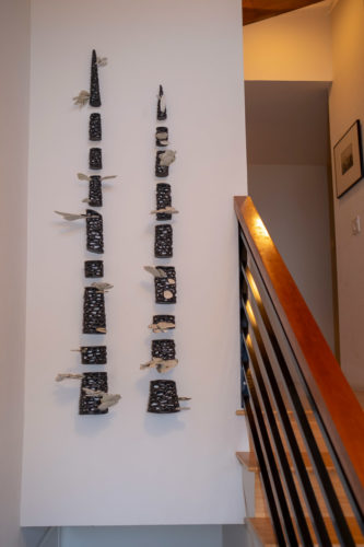 Carbonera Residence | installations | Jenni Ward ceramic sculpture