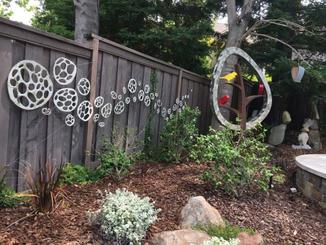 east los gatos residence | installations | Jenni Ward ceramic sculpture