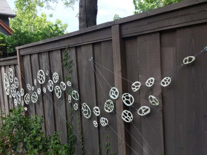 east los gatos residence | installations | Jenni Ward ceramic sculpture