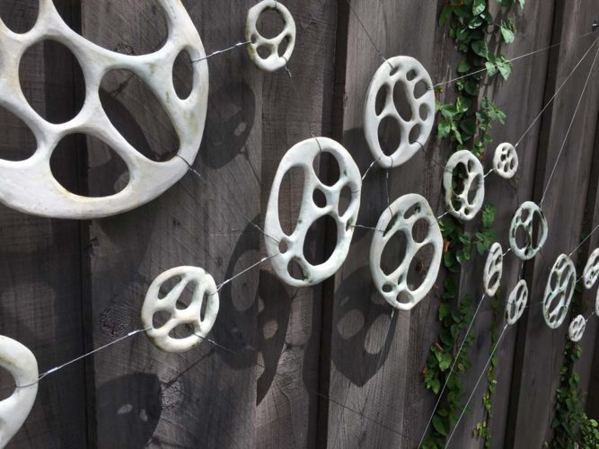 east los gatos residence | installations | Jenni Ward ceramic sculpture