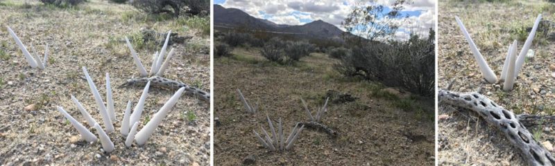 week one: ephemeral art installations | the dirt | Jenni Ward ceramic sculpture