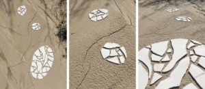 week two: ephemeral art installations | the dirt | Jenni Ward ceramic sculpture