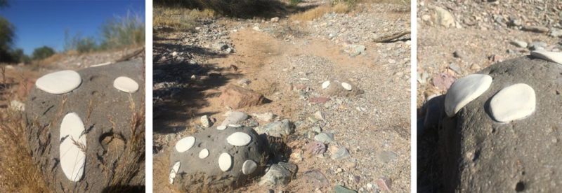 week five ephemeral art installations | the dirt | Jenni Ward ceramic sculpture