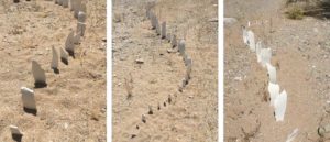 week five ephemeral art installations | the dirt | Jenni Ward ceramic sculpture