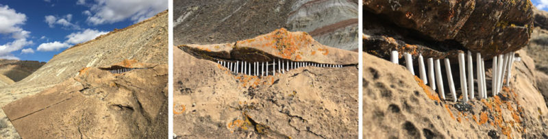 week two: ephemeral art installations | the dirt | Jenni Ward ceramic sculpture
