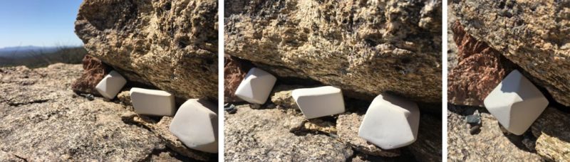week four: ephemeral art installations | the dirt | Jenni Ward ceramic sculpture