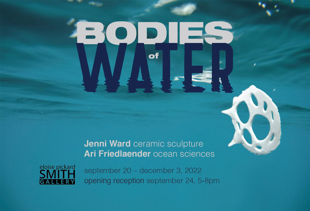 Bodies of Water Exhibition | events | Jenni Ward ceramic sculpture