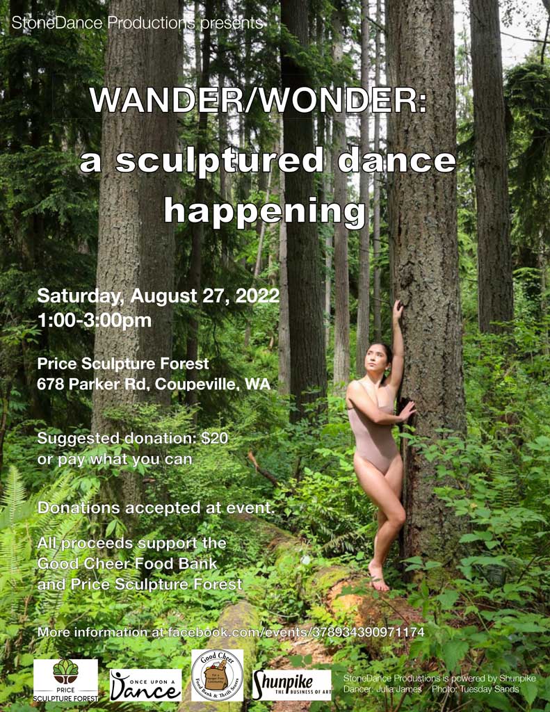 WANDER/WONDER: a sculptured dance happening | the dirt | Jenni Ward ceramic sculpture