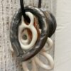 Trinket Necklace on Display | shop | Jenni Ward ceramic sculpture