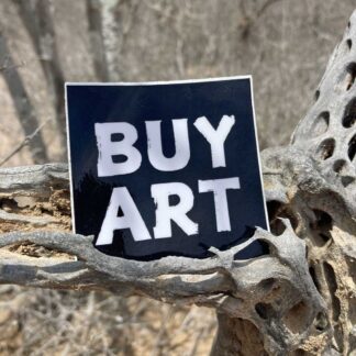 BUY ART Sticker | Shop | Jenni Ward ceramic sculpture