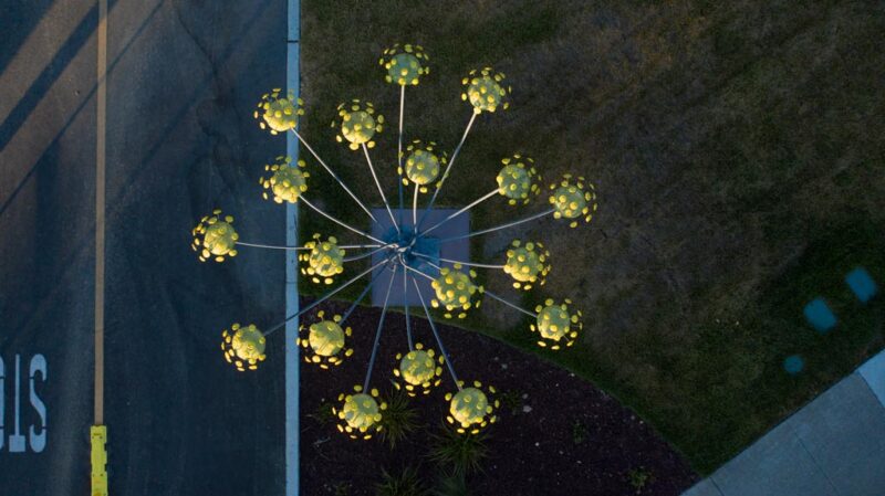 A Feast of Flowers | Public Art | Jenni Ward ceramic sculpture