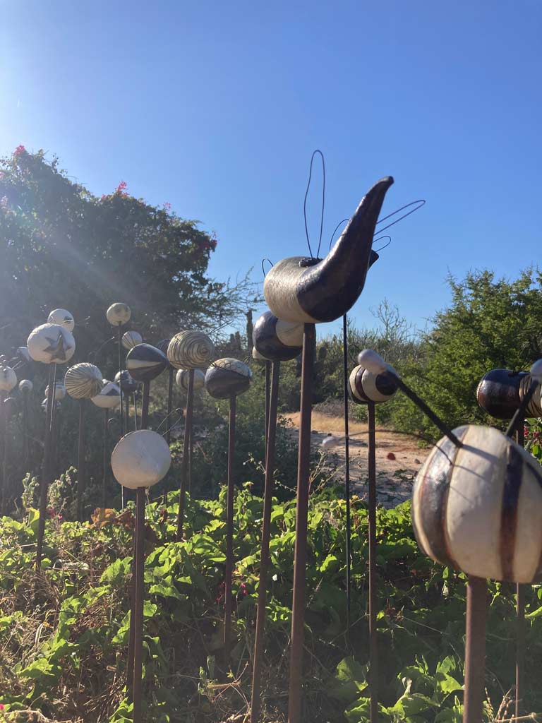 swarm installed | the dirt | Jenni Ward Earth Art Studio