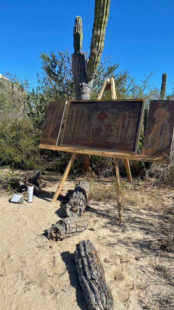 artists sharing artists: cesar perales | the dirt | Earth Art Studio